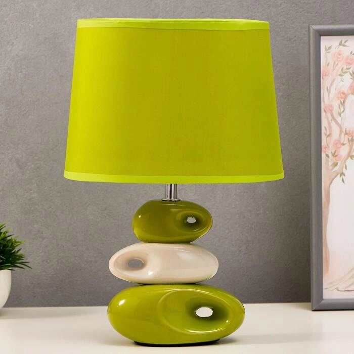 Светильник "Желание" зеленый 1x25W E14 12,5x19,5x31 см RISALUX от компании Интернет - магазин Flap - фото 1
