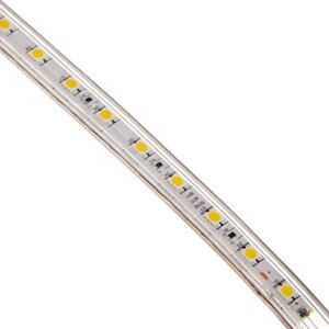 Светодиодная лента Ecola 14 7 мм, 100 м, IP68, SMD5050, 60 LED/м, 14.4 Вт/м, 220 В, 4200К