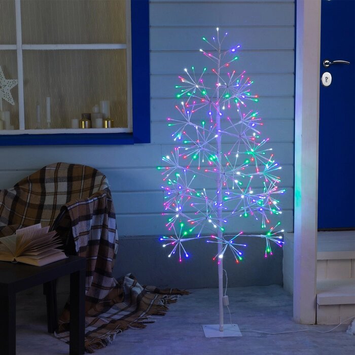 Светодиодное дерево «Ёлка» 1.5 м, 324 LED, мерцание, 220 В, свечение мульти от компании Интернет - магазин Flap - фото 1