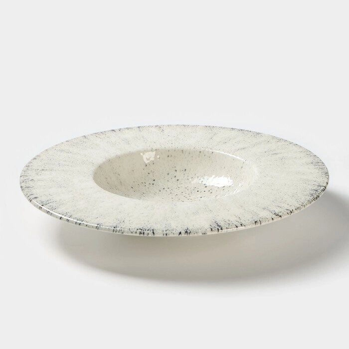 Тарелка для пасты Blizzard, d=26 см, цвет серый от компании Интернет - магазин Flap - фото 1