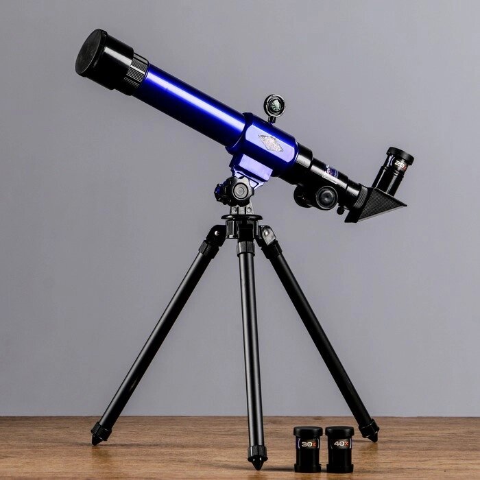 Телескоп настольный 20х30х40, синий от компании Интернет - магазин Flap - фото 1