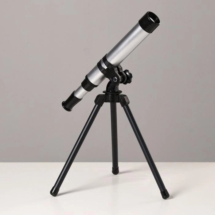 Телескоп настольный 30 кратного увеличения, серый от компании Интернет - магазин Flap - фото 1