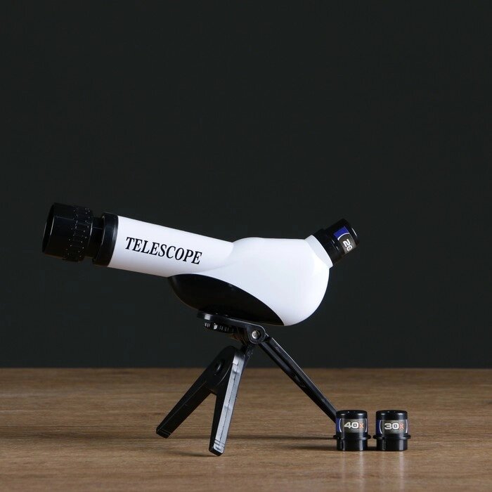 Телескоп настольный "Оптика", сменные линзы 20х/ 30х/ 40х от компании Интернет - магазин Flap - фото 1