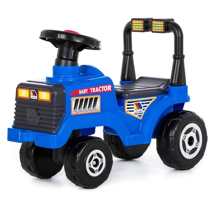 Толокар-трактор «Митя», цвет синий от компании Интернет - магазин Flap - фото 1