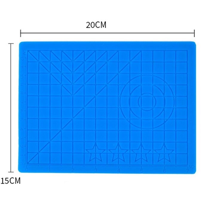 Трафарет-коврик для 3Д ручек «Звёзды» от компании Интернет - магазин Flap - фото 1