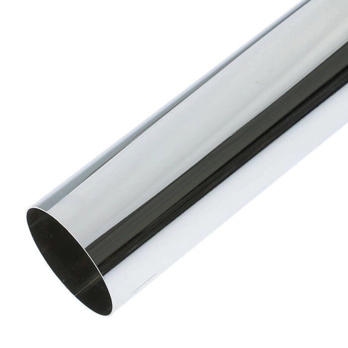 Труба, 3 м, d=50 мм, сталь 0.9 мм, цвет хром от компании Интернет - магазин Flap - фото 1
