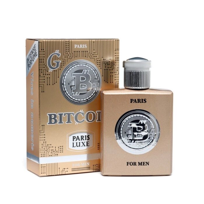 Туалетная вода мужская Bitcoin G Intense Perfume, 100 мл от компании Интернет - магазин Flap - фото 1