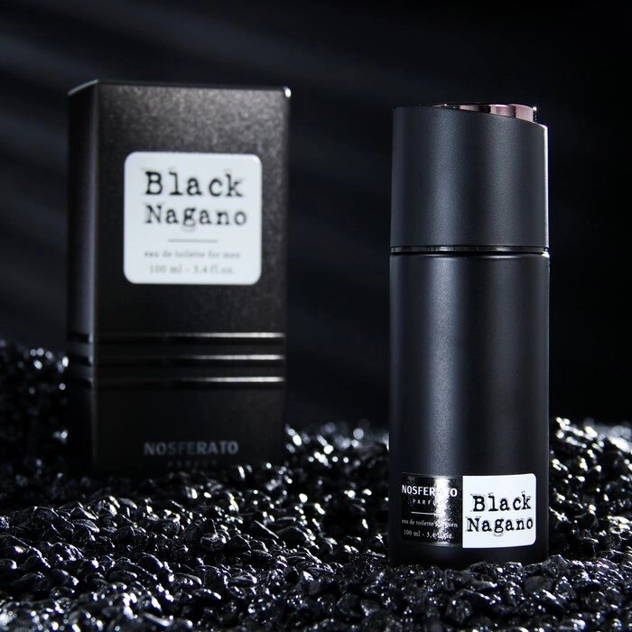 Туалетная вода мужская Black Nagano, 100 мл (по мотивам Nasomatto Black Afgano) от компании Интернет - магазин Flap - фото 1