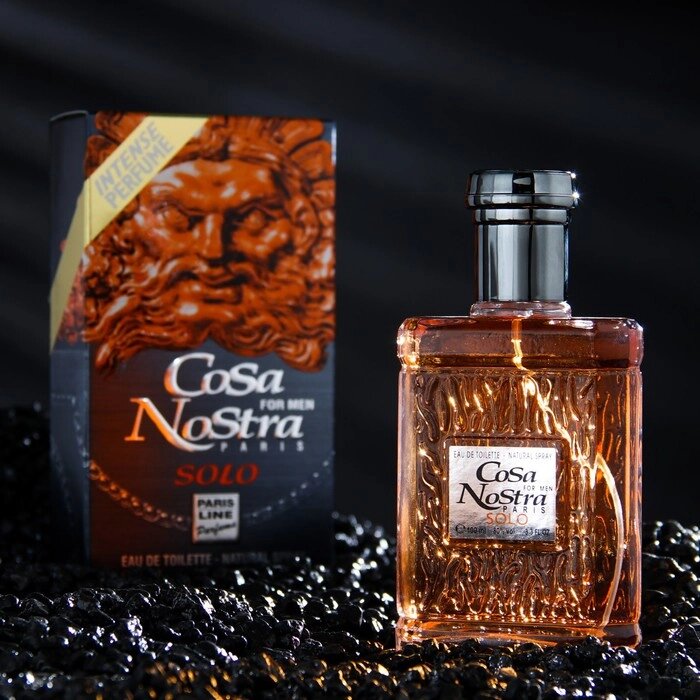 Туалетная вода мужская Cosa Nostra Solo Intense Perfume, 100 мл от компании Интернет - магазин Flap - фото 1