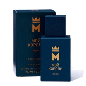 Туалетная вода мужская Мой Король Aqua, 100 мл (по мотивам Aqua Pour Homme (Bvlgari)