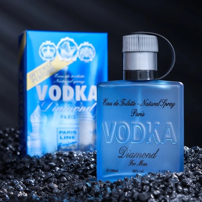 Туалетная вода мужская Vodka Diamond Intense PerfumeD, 100 мл от компании Интернет - магазин Flap - фото 1