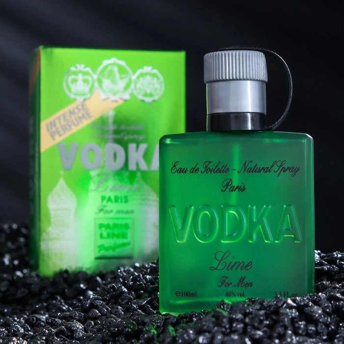 Туалетная вода мужская Vodka Lime Intense PerfumeD, 100 мл от компании Интернет - магазин Flap - фото 1