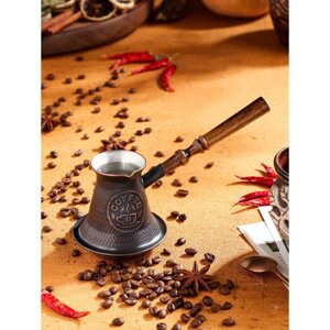 Турка для кофе «Армянская джезва», 220 мл, медь, индукция