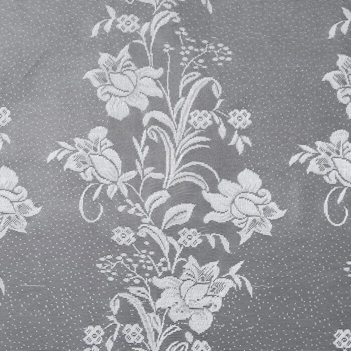 Тюль "Этель" Восточный цветок, 150х250 см с фестоном, 93 г/м²，100% п/э от компании Интернет - магазин Flap - фото 1