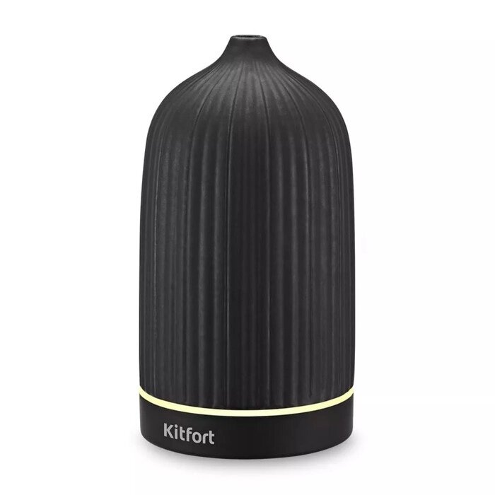 Увлажнитель воздуха Kitfort КТ-2893-2, ультразвуковой, 12 Вт, 0.15 л, подсветка, чёрный от компании Интернет - магазин Flap - фото 1