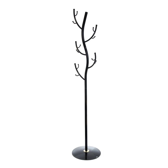 Вешалка напольная ЗМИ «Дерево», 3838181 см, цвет чёрный от компании Интернет - магазин Flap - фото 1
