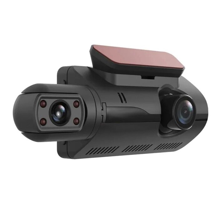 Видеорегистратор, 3 камеры, FHD 1080, IPS 3.0, обзор 120° от компании Интернет - магазин Flap - фото 1