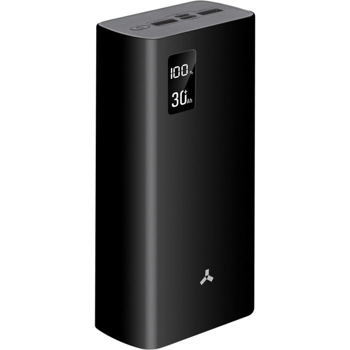 Внешний аккумулятор Accesstyle Bison 30PQD, 30000мАч, 2USB/USB-C, 3А, быстрая зарядка, черный от компании Интернет - магазин Flap - фото 1