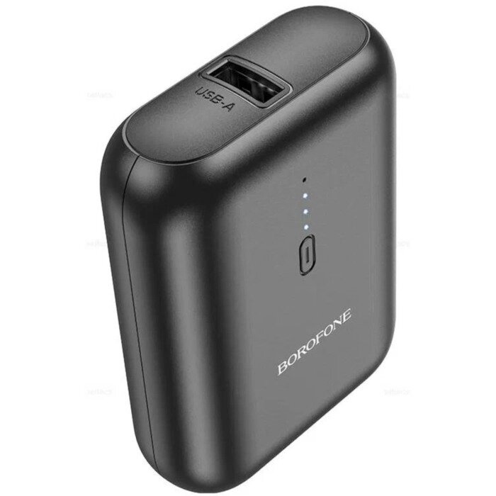 Внешний аккумулятор Borofone BJ31, 5000 мАч, USB/Type-C, 2 A, чёрный от компании Интернет - магазин Flap - фото 1