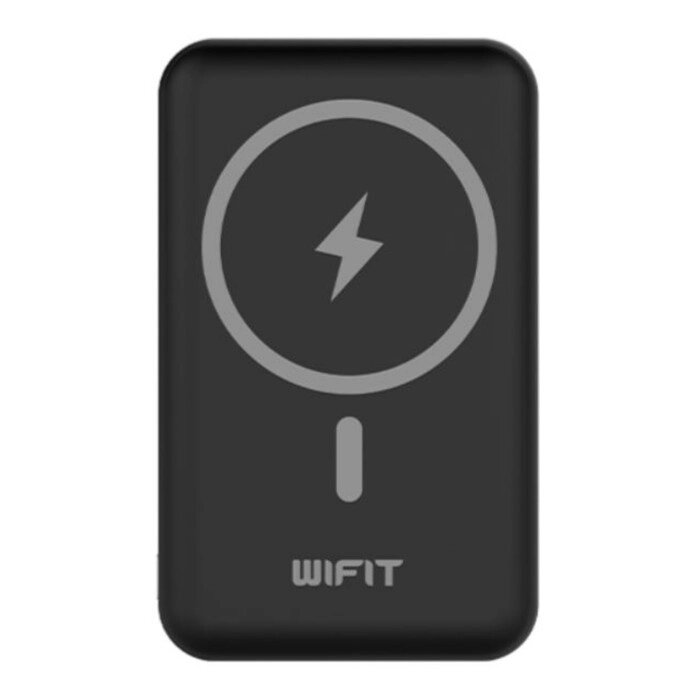 Внешний аккумулятор Wifit WIMAG Pro, 10000мАч, MagSafe, черный от компании Интернет - магазин Flap - фото 1