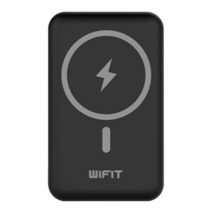 Внешний аккумулятор Wifit WIMAG Pro, 10000мАч, MagSafe, черный