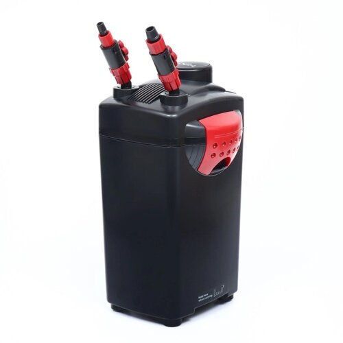 Внешний фильтр Hidom EX-1500, 1500 л/ч, 36 Вт, с комплектом наполнителей и аксессуаров