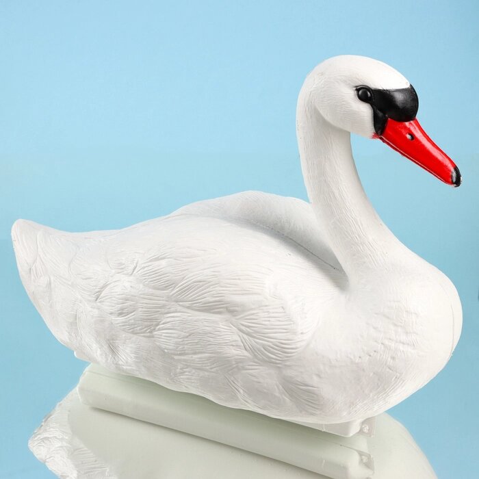 Водоплавающая - подсадная фигура "Лебедь" 36х19х27см от компании Интернет - магазин Flap - фото 1