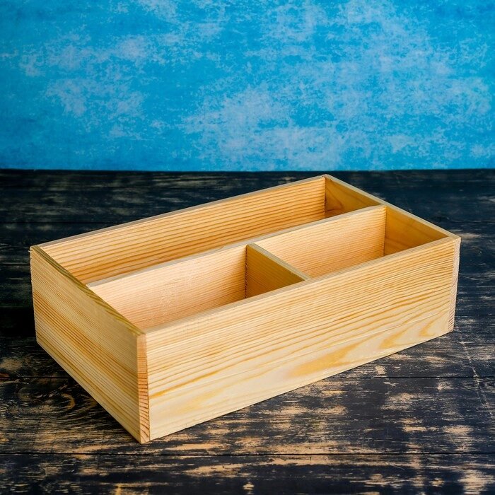 Ящик деревянный 20.534.510 см подарочный комодик от компании Интернет - магазин Flap - фото 1
