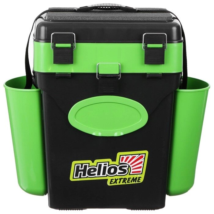 Ящик зимний Helios FishBox 10 л, цвет зеленый от компании Интернет - магазин Flap - фото 1