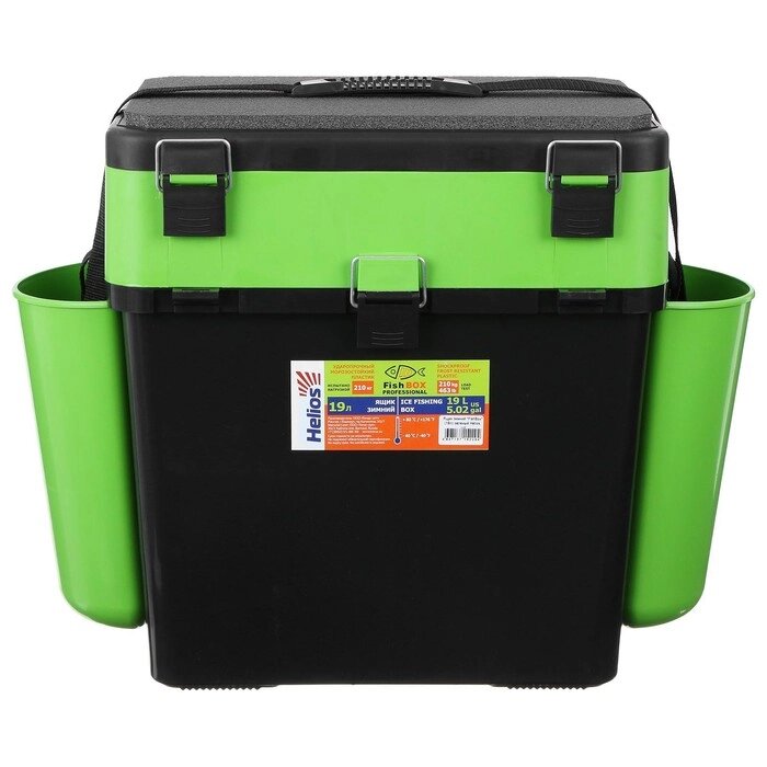 Ящик зимний Helios FishBox 19 л, цвет зеленый от компании Интернет - магазин Flap - фото 1