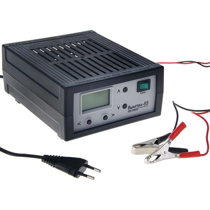 Зарядно-предпусковое устройство "Вымпел-55" 0.5-15 А, 0,5-18 В, для всех типов АКБ от компании Интернет - магазин Flap - фото 1