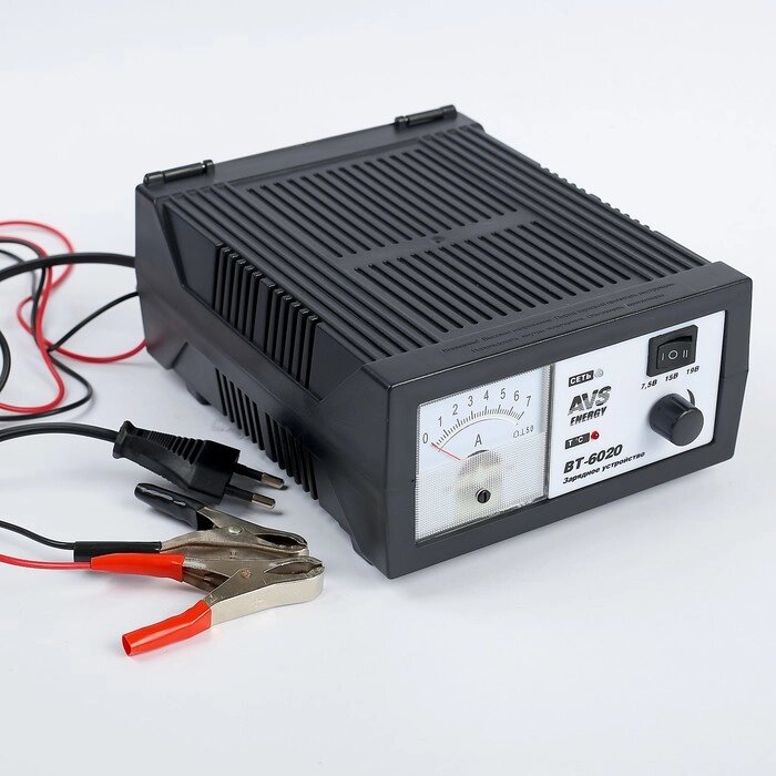 Зарядное устройство для АКБ AVS BT-6020, 7 A, 6-12 В от компании Интернет - магазин Flap - фото 1