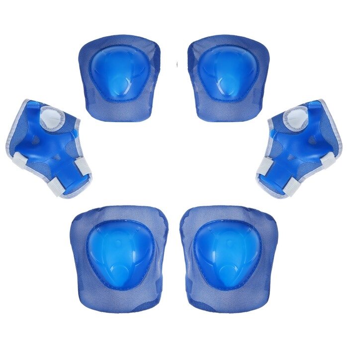 Защита роликовая ONLYTOP, р. универсальный, цвет синий от компании Интернет - магазин Flap - фото 1