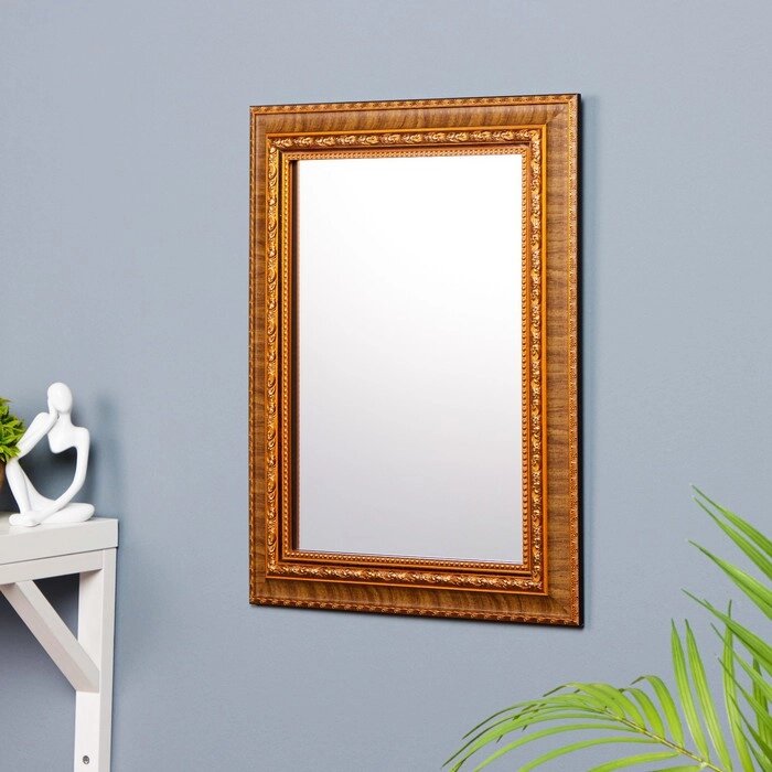 Зеркало настенное, в багете, 33,5 х 43,5 см от компании Интернет - магазин Flap - фото 1