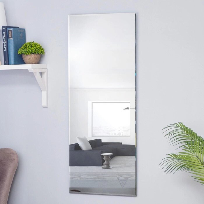 Зеркало с фацетом 5 мм, 40 х 100 см, Evoform от компании Интернет - магазин Flap - фото 1