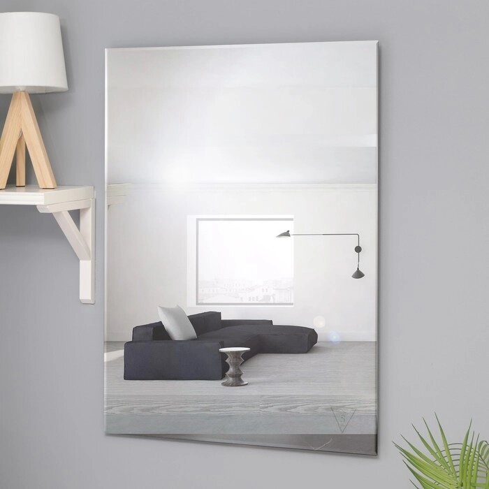 Зеркало с фацетом 5 мм, 60 х 80 см, Evoform от компании Интернет - магазин Flap - фото 1