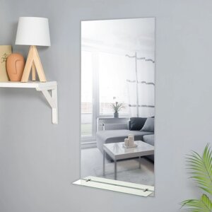 Зеркало, с полкой, прямоугольное, 120х60 см