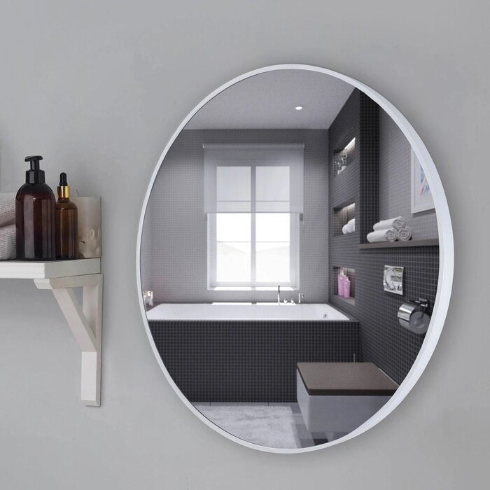 Зеркало "Серебро", настенное, 70  4 см от компании Интернет - магазин Flap - фото 1