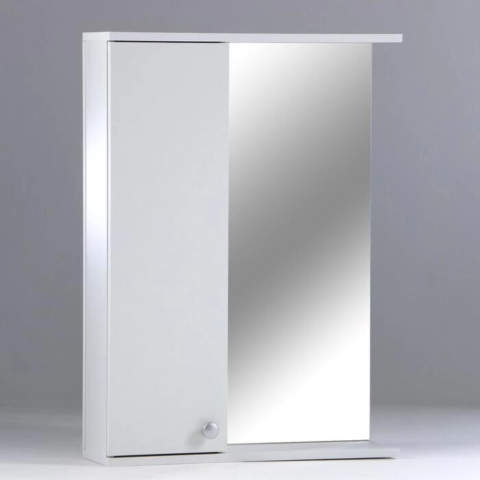 Зеркало-шкаф для ванной комнаты 60, универсальный, 83,2 см х 60 см х 18 см от компании Интернет - магазин Flap - фото 1