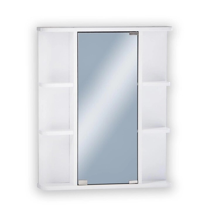 Зеркало-шкаф для ванной комнаты "Стандарт 60",  12 х 60 х 70 см от компании Интернет - магазин Flap - фото 1