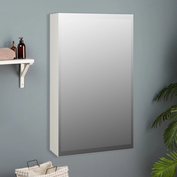 Зеркало-шкаф для ванной комнаты "Виктория 40", 40 х 68,5 х 14,5 см от компании Интернет - магазин Flap - фото 1