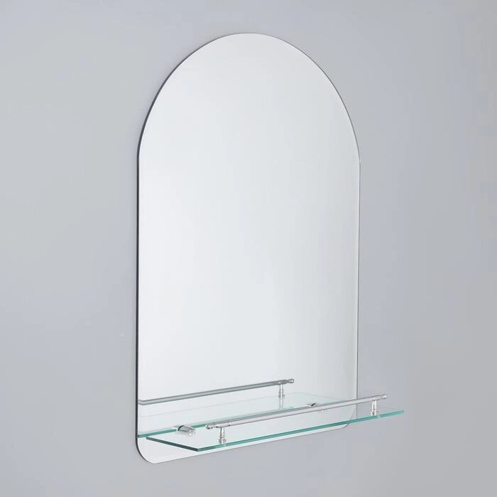 Зеркало в ванную комнату Ассоona A628, 6045 см, 1 полка от компании Интернет - магазин Flap - фото 1