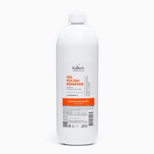 Жидкость для снятия гель-лака Gel polish remover «Мгновенный эффект» с витамином Е, 1000 мл