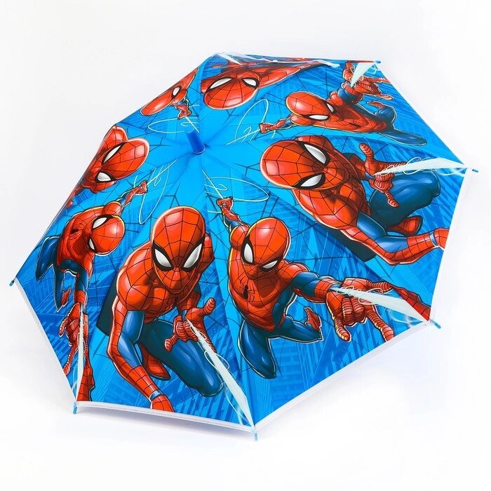 Зонт детский, Человек-паук, 8 спиц, d=86 см от компании Интернет - магазин Flap - фото 1