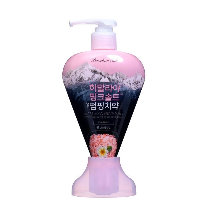 Зубная паста Perioe Pumping Himalaya Pink Salt Floral Mint, с гималайской солью, 285 г от компании Интернет - магазин Flap - фото 1