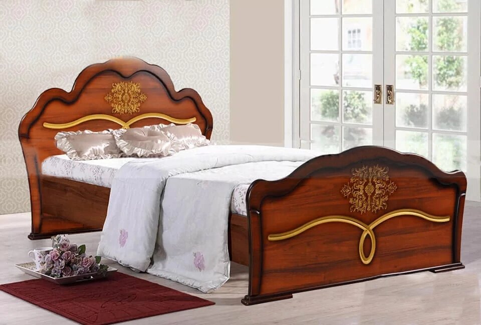 Кровать Патина 002 от компании ExpertMK - производство корпусной мебели - фото 1