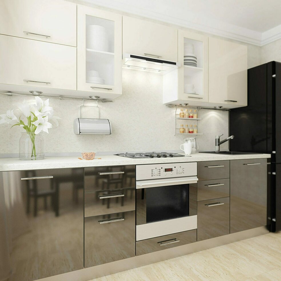 Кухня диля от компании ExpertMK - производство корпусной мебели - фото 1