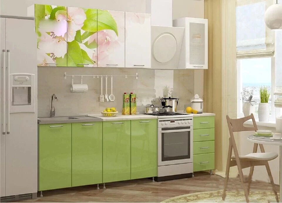 Кухонный гарнитур Ф-13 ##от компании## ExpertMK - производство корпусной мебели - ##фото## 1