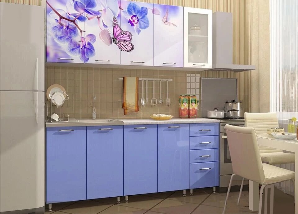 Кухонный гарнитур Ф-14 от компании ExpertMK - производство корпусной мебели - фото 1