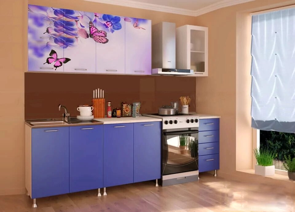 Кухонный гарнитур Ф-25 от компании ExpertMK - производство корпусной мебели - фото 1